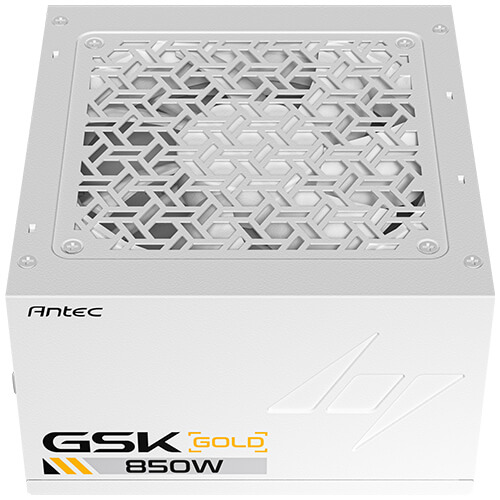 Alternative view of Antec GSK GSK850 850W 80+ Gold Full Modular ATX3.1 White